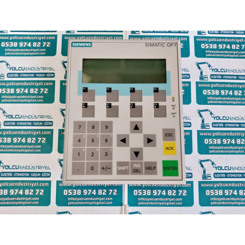 空　様　3点セット専用ページ 6AV3607-1JC20-0AX1 SIMATIC OPERATOR PANEL OP7/DP fiyatı,